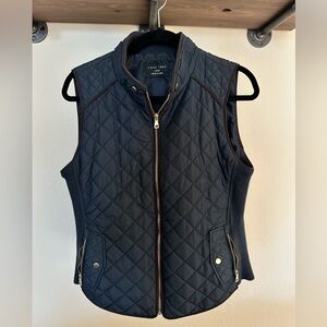 Love Tree Women's Navy Quilted Vest